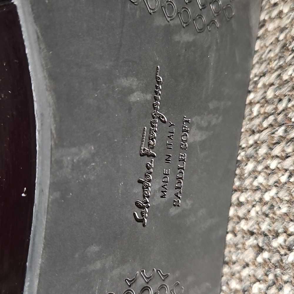 Salvatore Ferragamo Black Platform Sandals - Picture 13 of 13